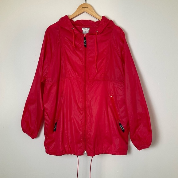NWT | VINTAGE 80s | Duffel Sportswear Tracksuit | Pocket Packables | Red | Large - Picture 10 of 13